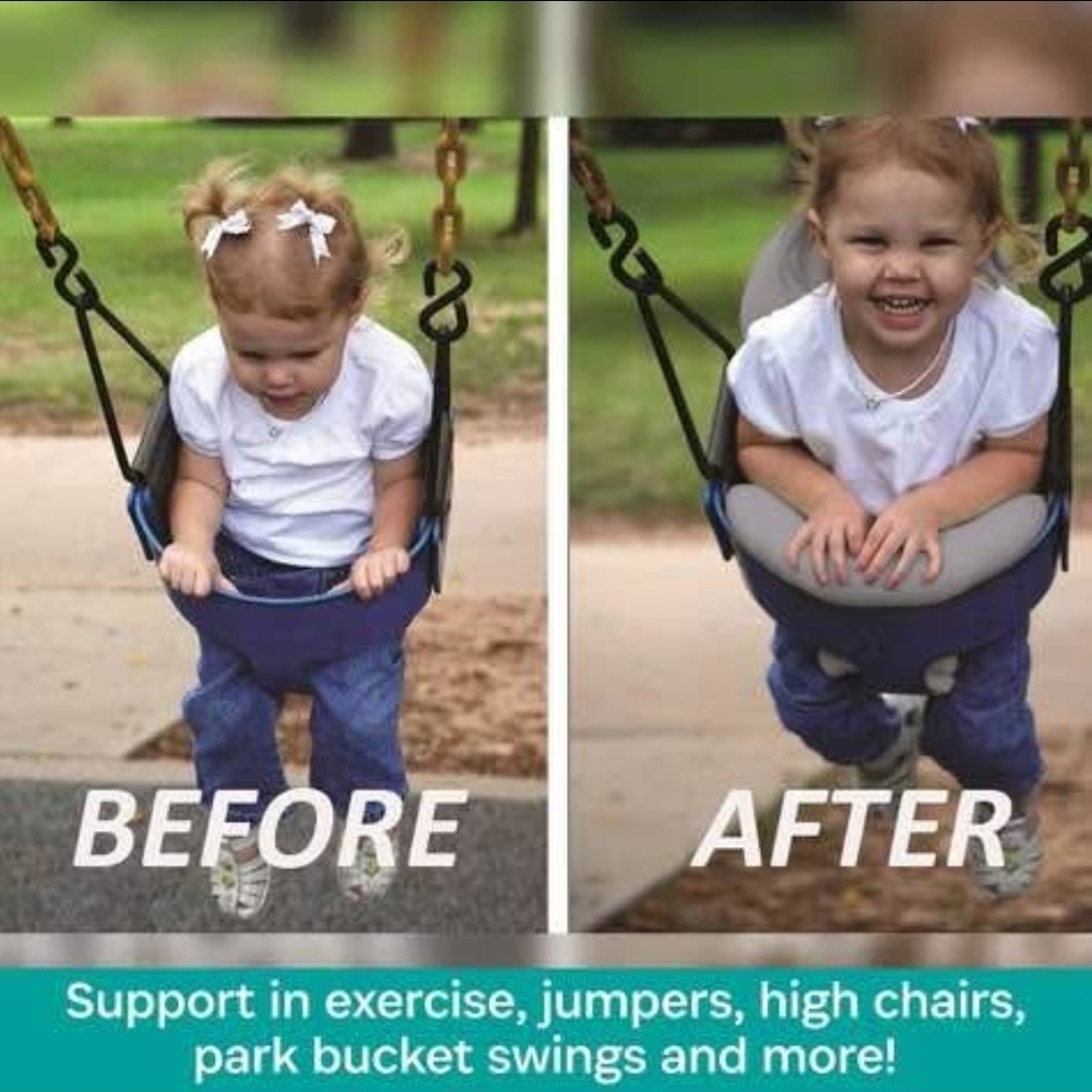 KidCo Gray Plush Baby Support Pillow - Picture 8 of 9